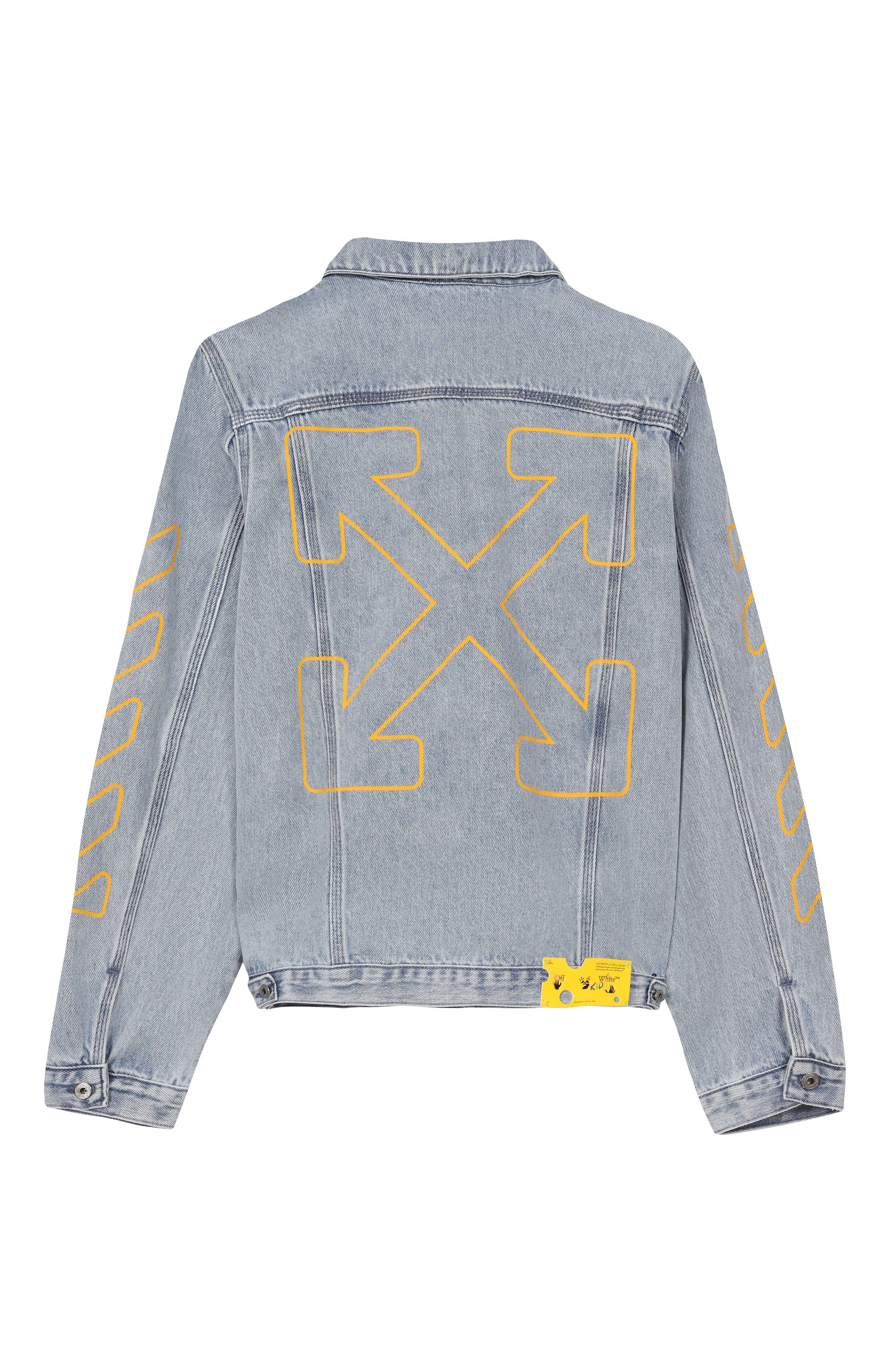 Джинсовая куртка OFF-WHITE, арт. 0BYE001S25DEN001/12+, фото 2