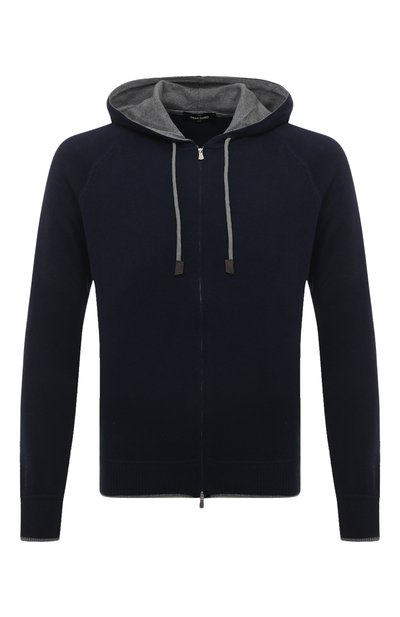 Мужской кардиган из хлопка и кашемира GRAN SASSO, арт. 57190/23202