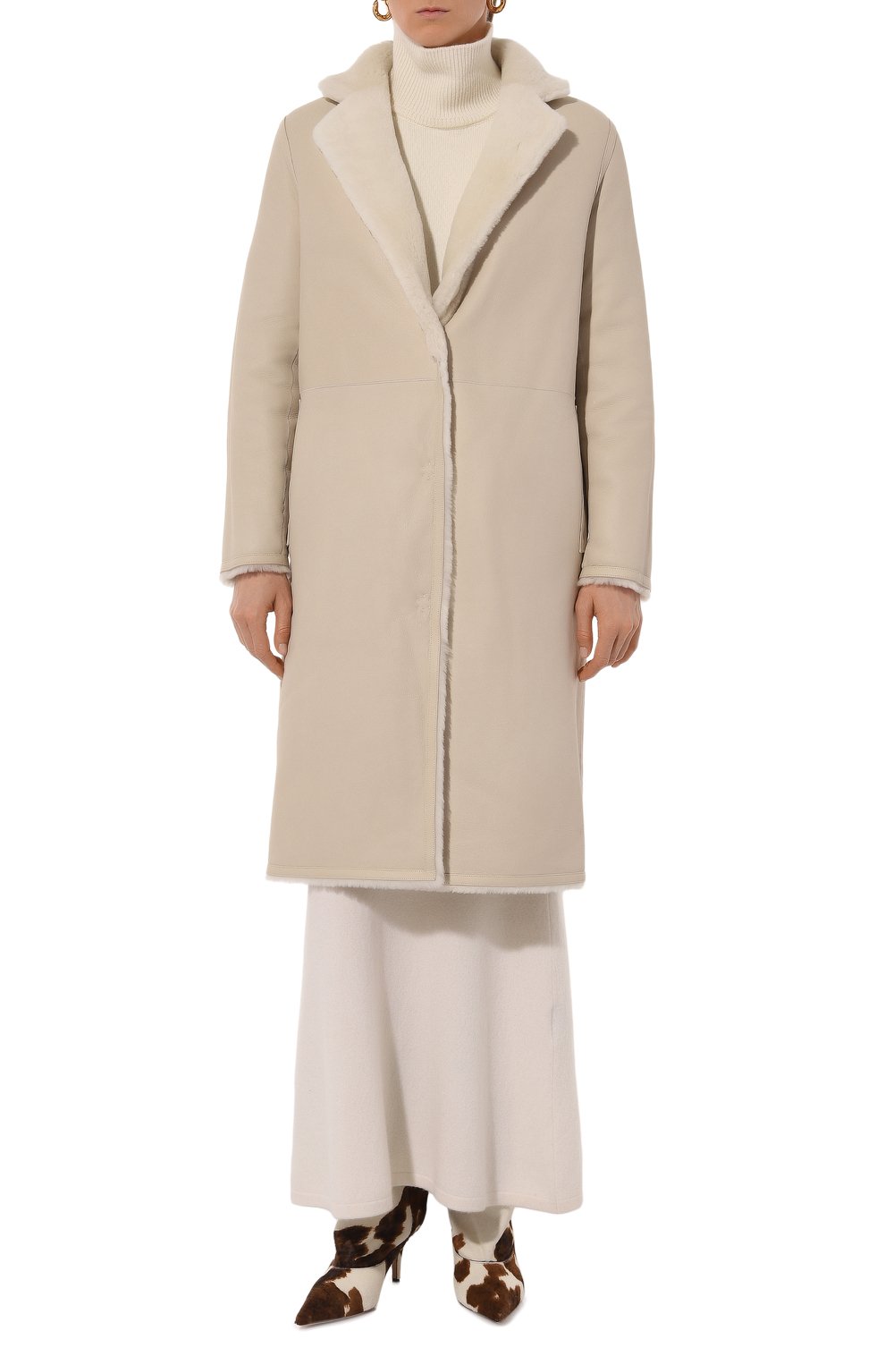 Шуба из овчины YVES SALOMON, арт. 21WYM60504MESI, фото 6