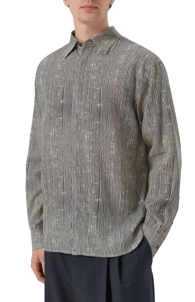 Рубашка из лиоцелла и вискозы EMPORIO ARMANI, арт. EM004178/AF14214, фото 3