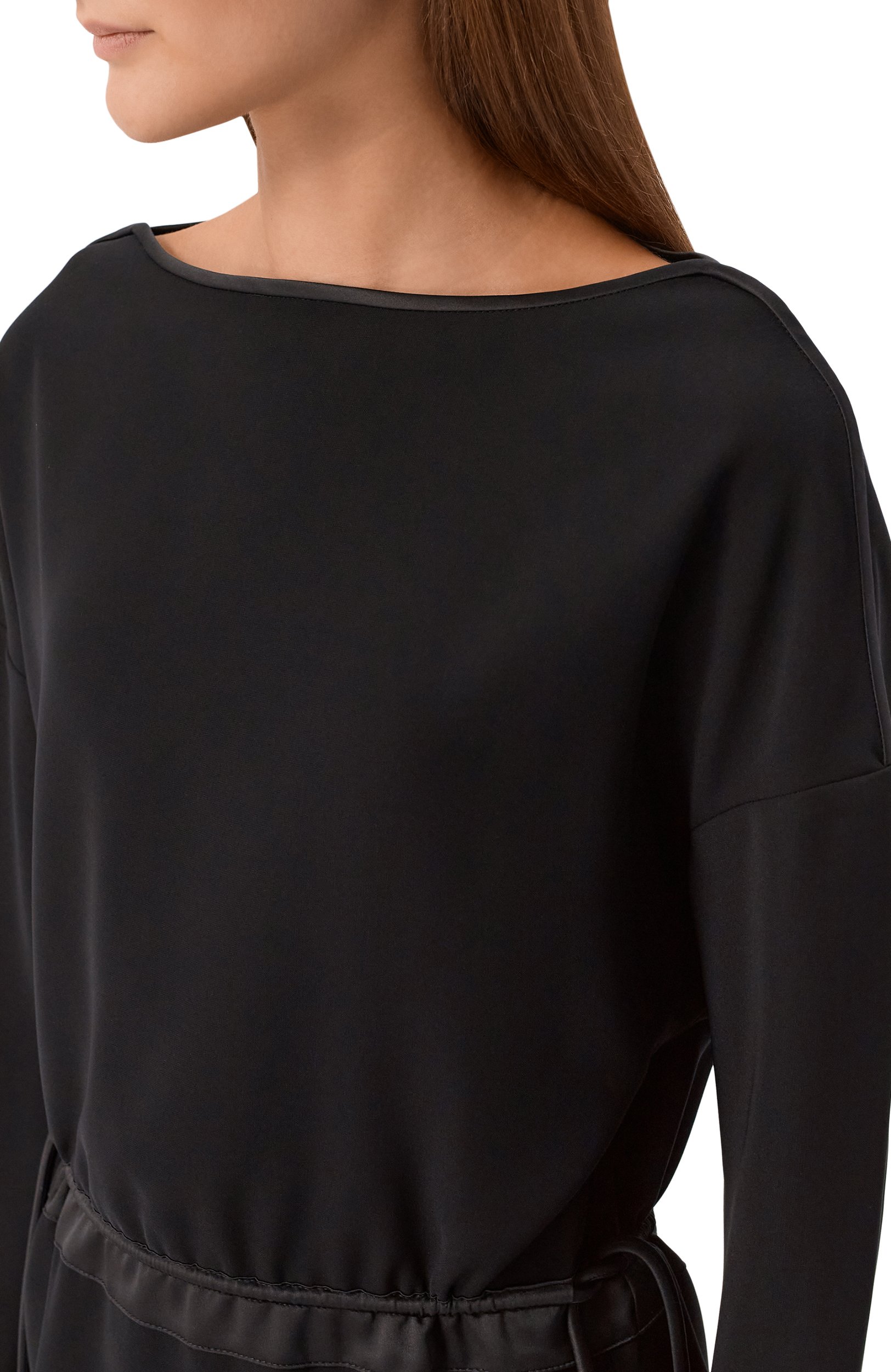 Платье EMPORIO ARMANI черного цвета по цене 78250 руб., арт. EW004297/AF10206, фото 4 Платье EMPORIO ARMANI, арт. EW004297/AF10206, фото 4