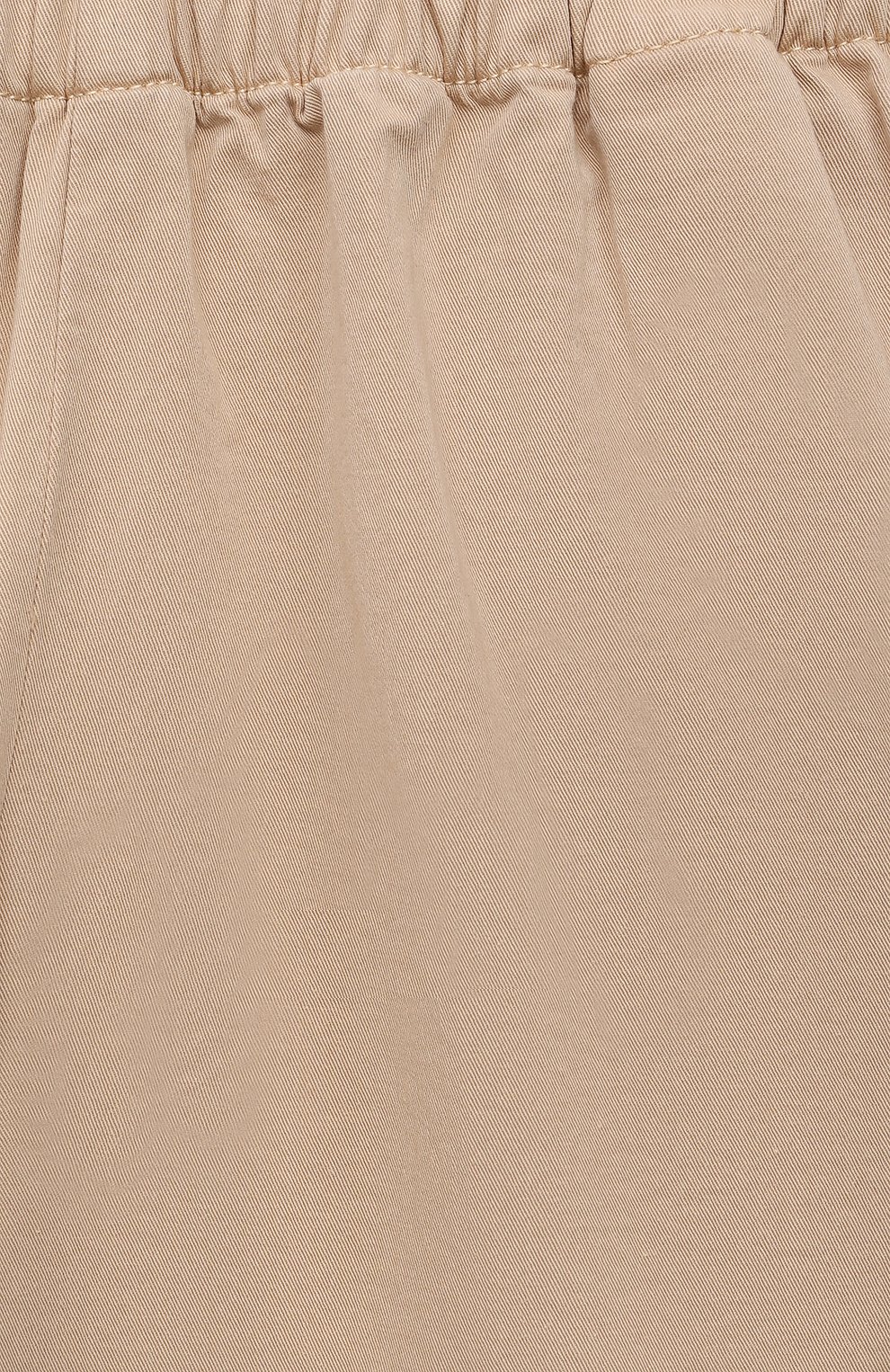 Хлопковые кюлоты IL GUFO бежевого цвета по цене 8995 руб., арт. P21PR013C6034/5A-8A, фото 3 Хлопковые кюлоты IL GUFO, арт. P21PR013C6034/5A-8A, фото 3