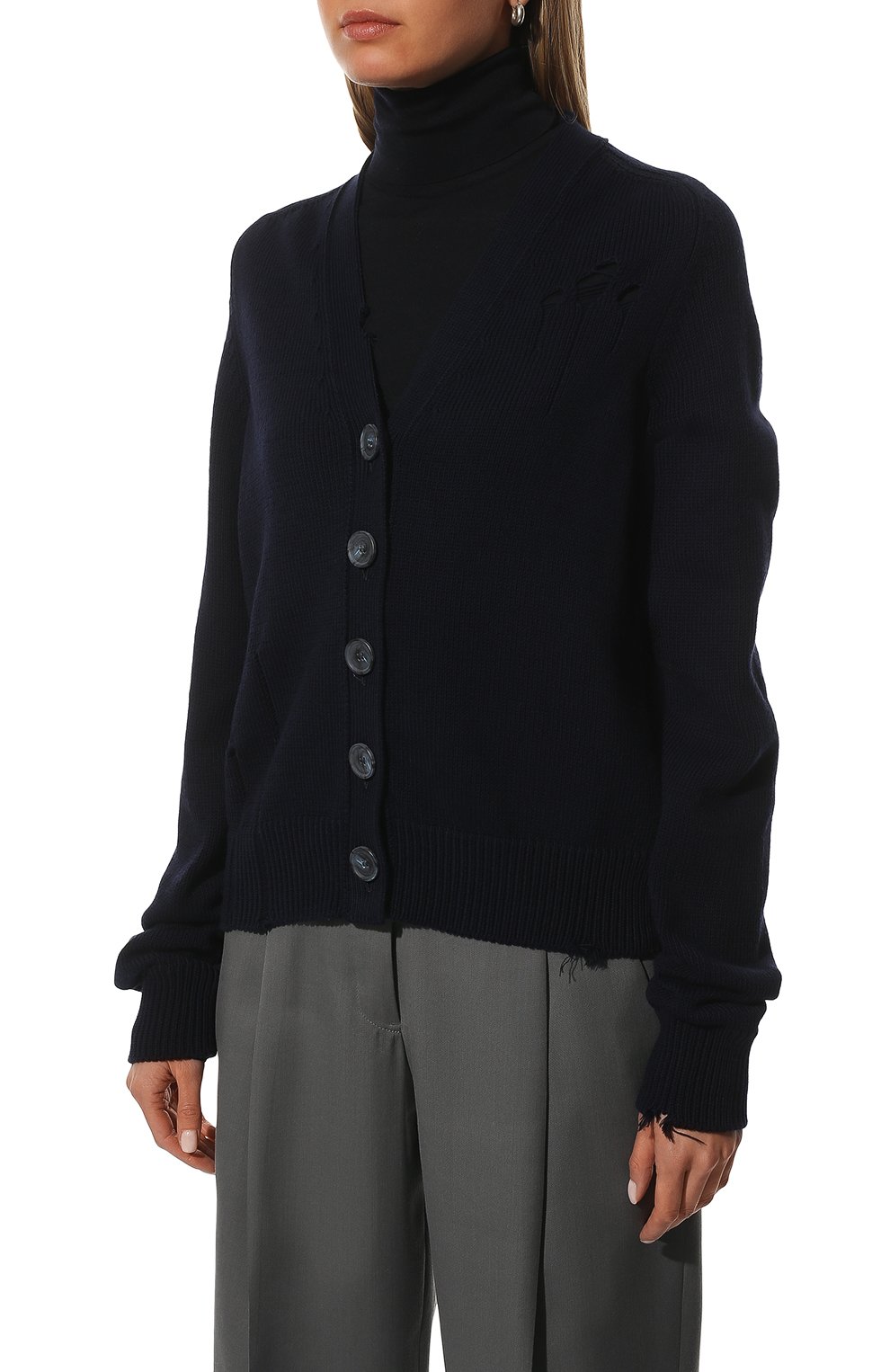 Хлопковый кардиган MAISON MARGIELA, арт. S51GP0255/S17982, фото 3