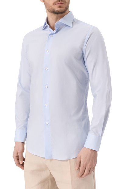 Хлопковая сорочка BRIONI, арт. RCH10L/0A04Q, фото 3