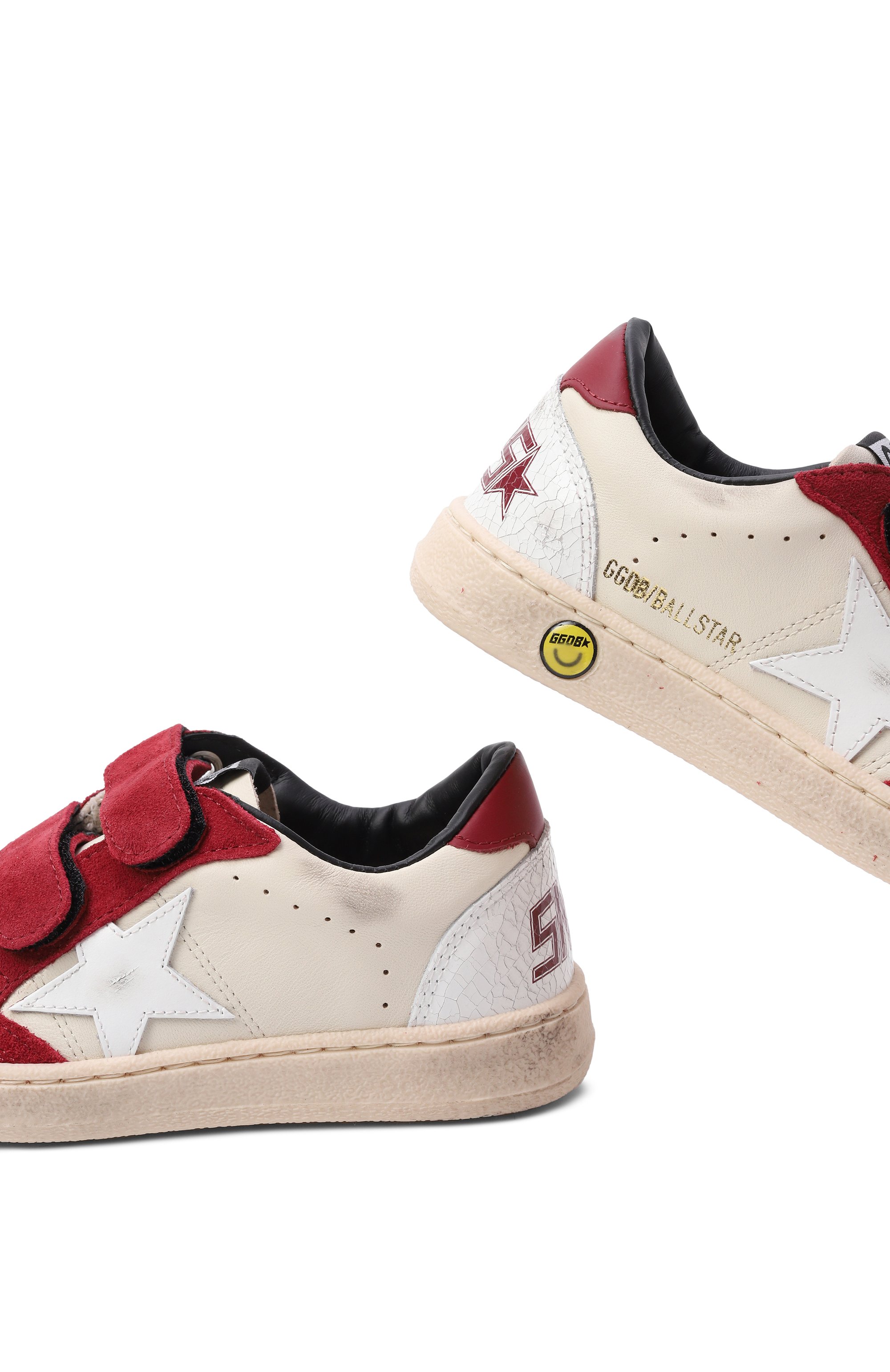 Кожаные кеды ball star GOLDEN GOOSE DELUXE BRAND, арт. GYF00501.F008054, фото 5