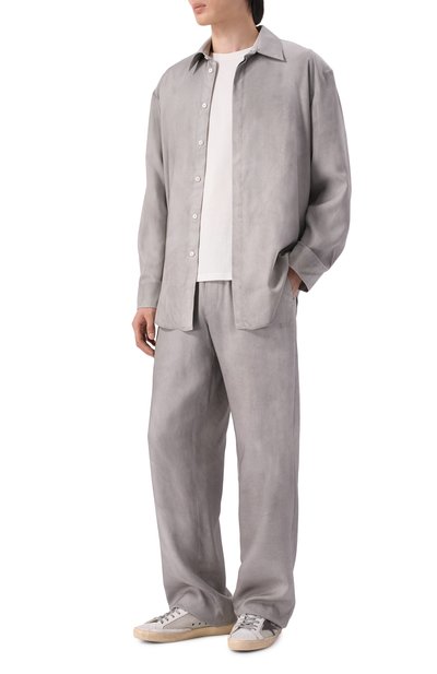 Брюки из лиоцелла MSGM, арт. 4040MP08X/267009, фото 2