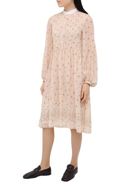 Шелковое платье CHLOÉ, арт. CHC21SR019330, фото 3