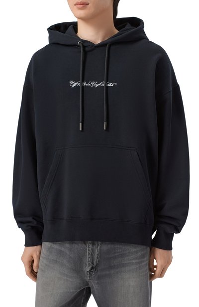 Хлопковое худи OFF-WHITE, арт. 0MBB085S26FLE004, фото 3