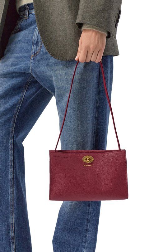 Сумка Cotswolds Pouch Burberry 8111425 Бордовый  8111425 Фото 2