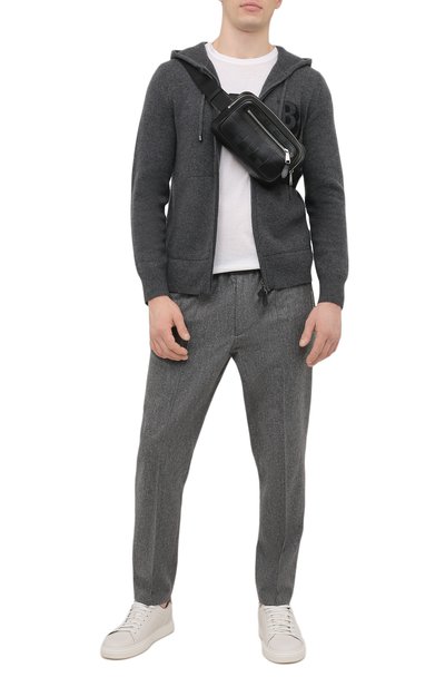 Кожаная поясная сумка BURBERRY, арт. 8049250, фото 3