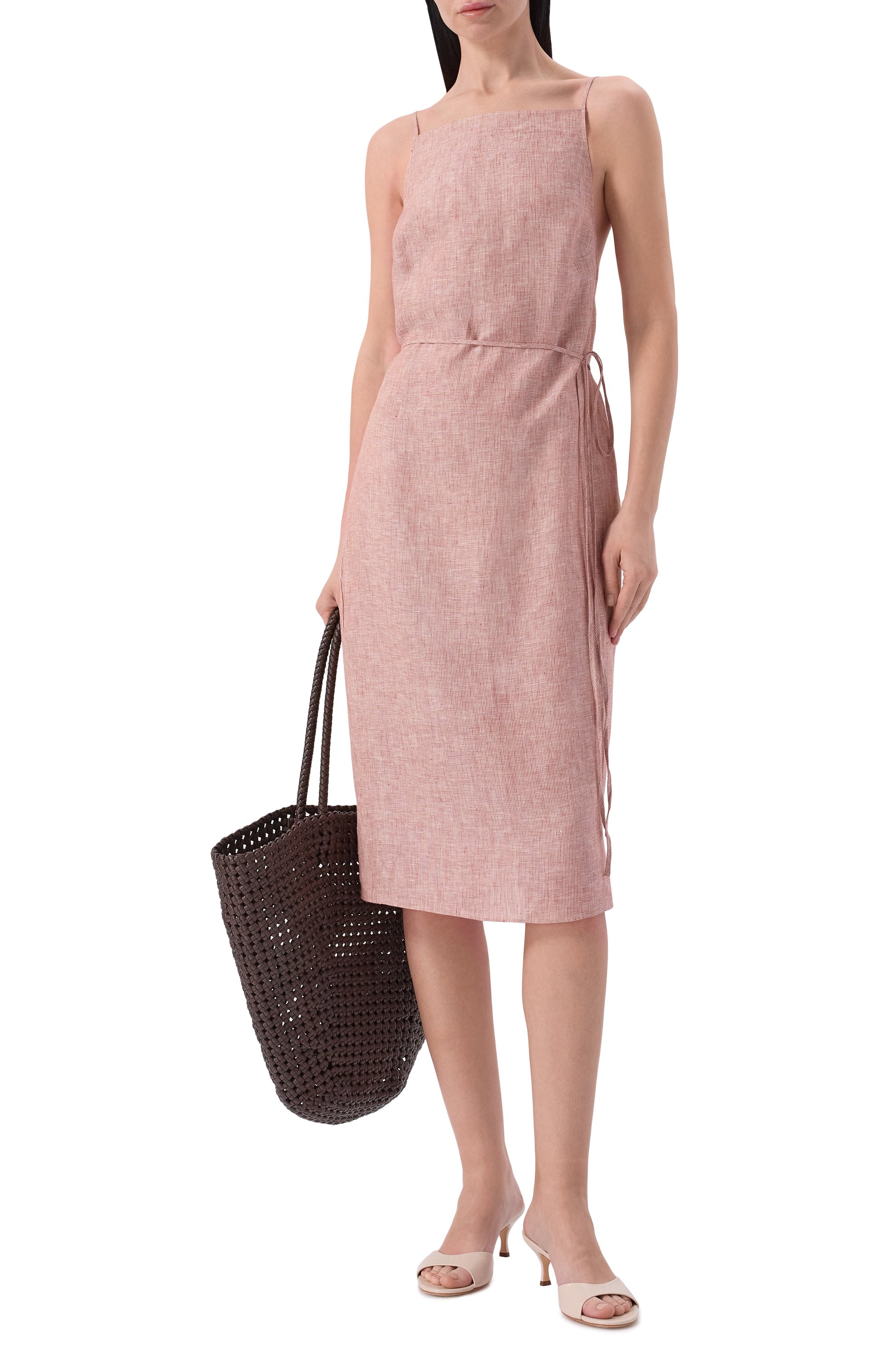 Льняное платье 12 STOREEZ, арт. 138099, фото 2