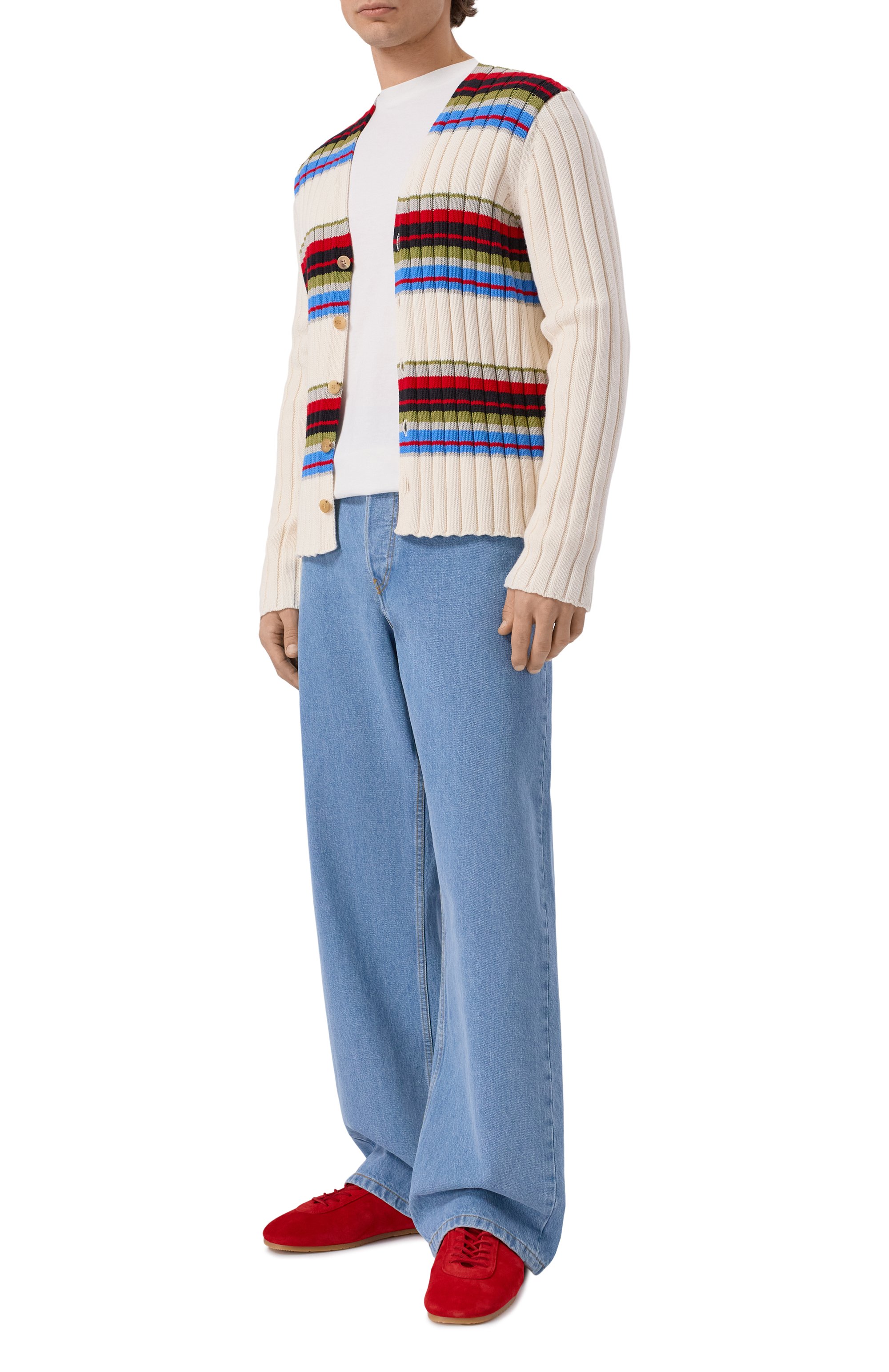 Замшевые кроссовки DRIES VAN NOTEN, арт. 021746/0119, фото 2