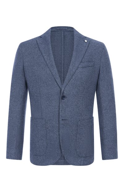 Мужской пиджак из шерсти и хлопка L.B.M. 1911, арт. 2887/55515