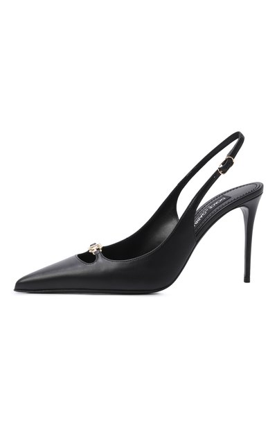 Кожаные туфли lollo 60 DOLCE & GABBANA, арт. CG1022/A1953, фото 4