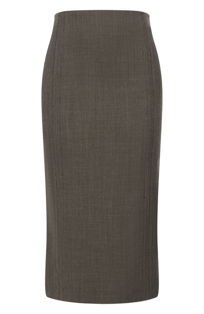 Женская шерстяная юбка MM6, арт. S62ME0017/M35636