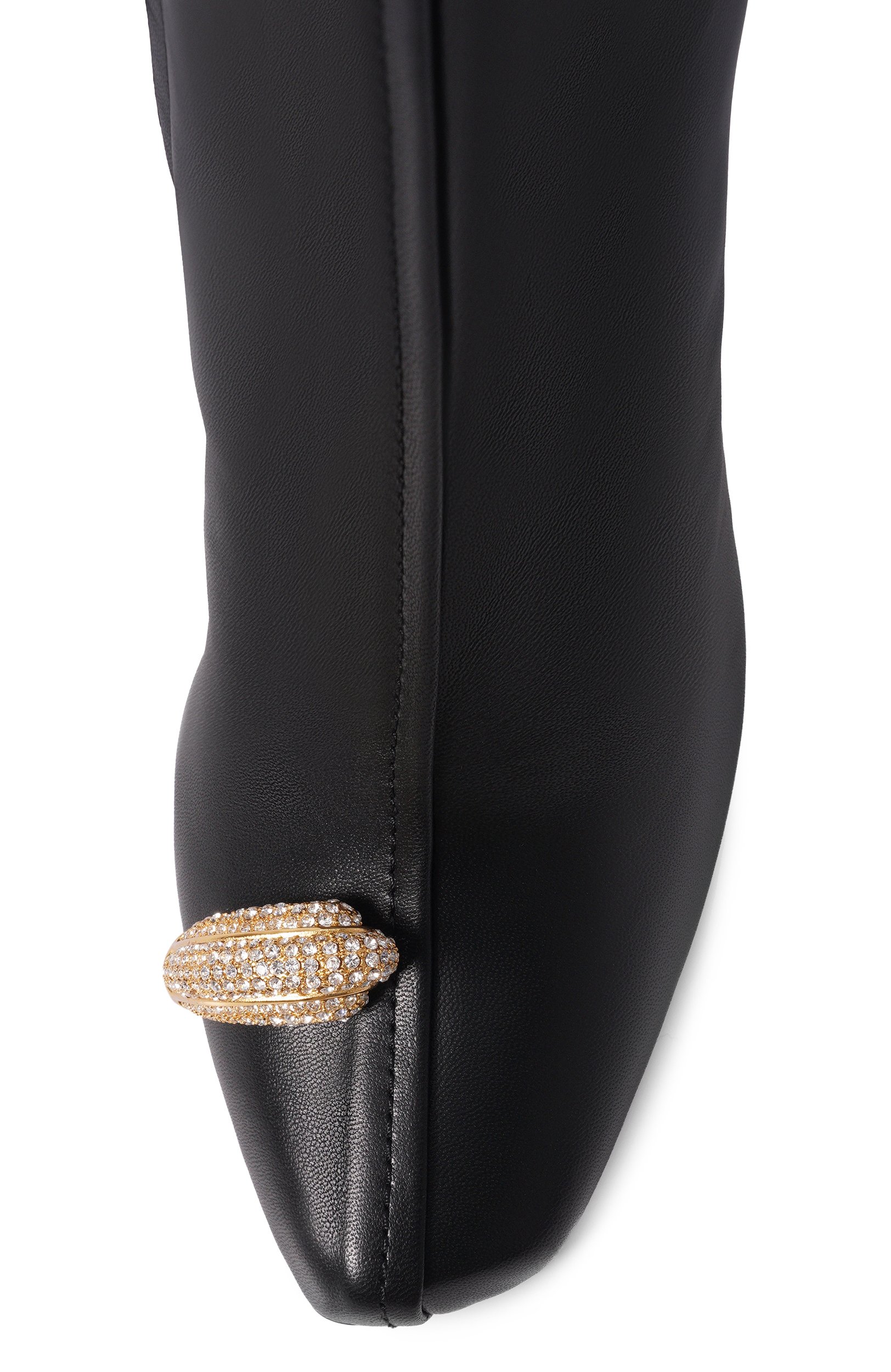 Кожаные ботильоны enigme 105 GIUSEPPE ZANOTTI DESIGN черного цвета по цене 174000 руб., арт. I670016, фото 6 Кожаные ботильоны enigme 105 GIUSEPPE ZANOTTI DESIGN, арт. I670016, фото 6