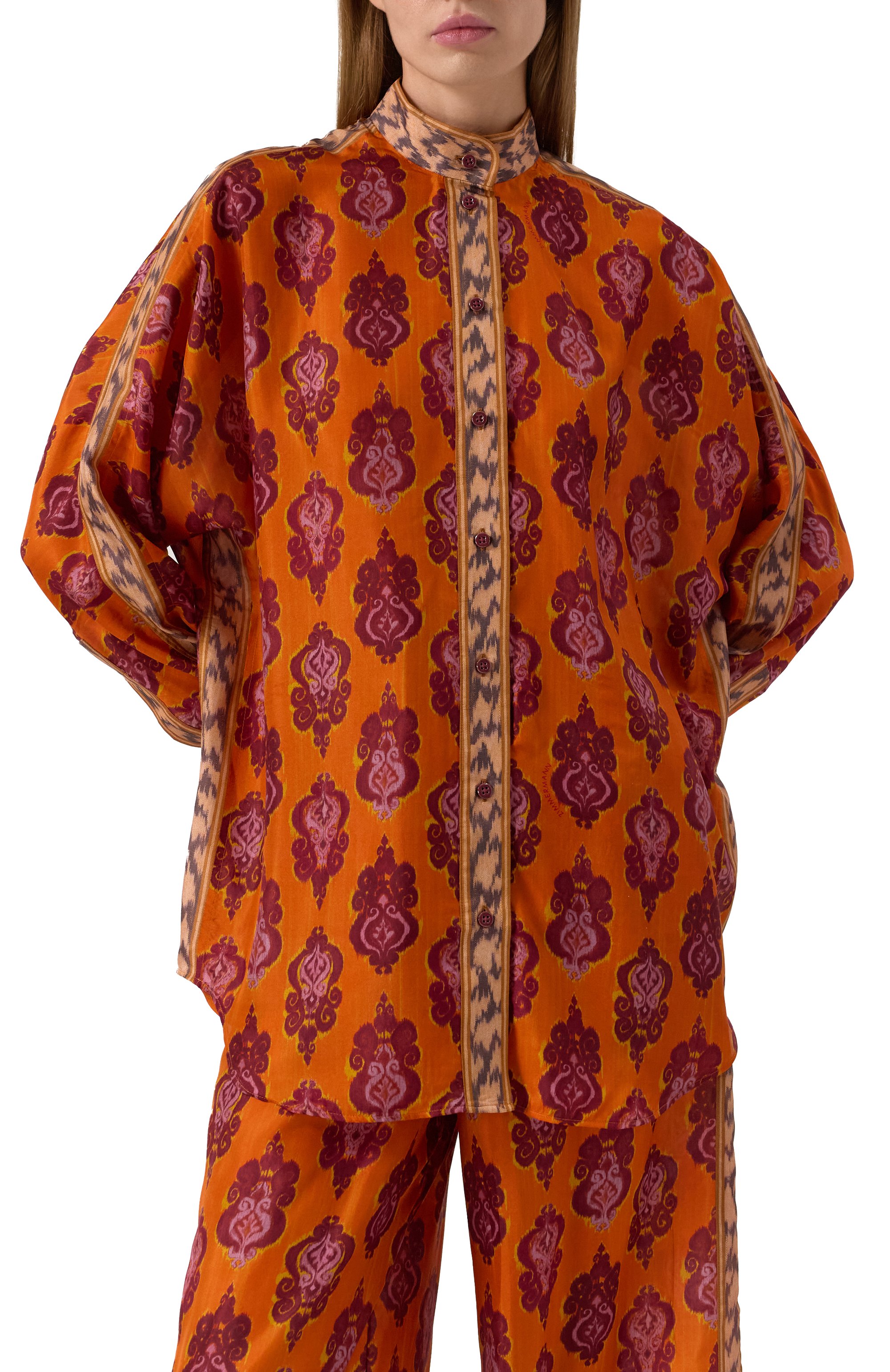 Шелковая блузка ZIMMERMANN, арт. 1499TRS251, фото 3