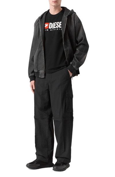 Кроссовки s-tame-d DIESEL черного цвета по цене 22900 руб., арт. Y03828/P7531, фото 2 Кроссовки s-tame-d DIESEL, арт. Y03828/P7531, фото 2