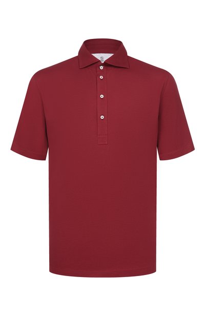 Мужское хлопковое поло BRUNELLO CUCINELLI, арт. M0B133915