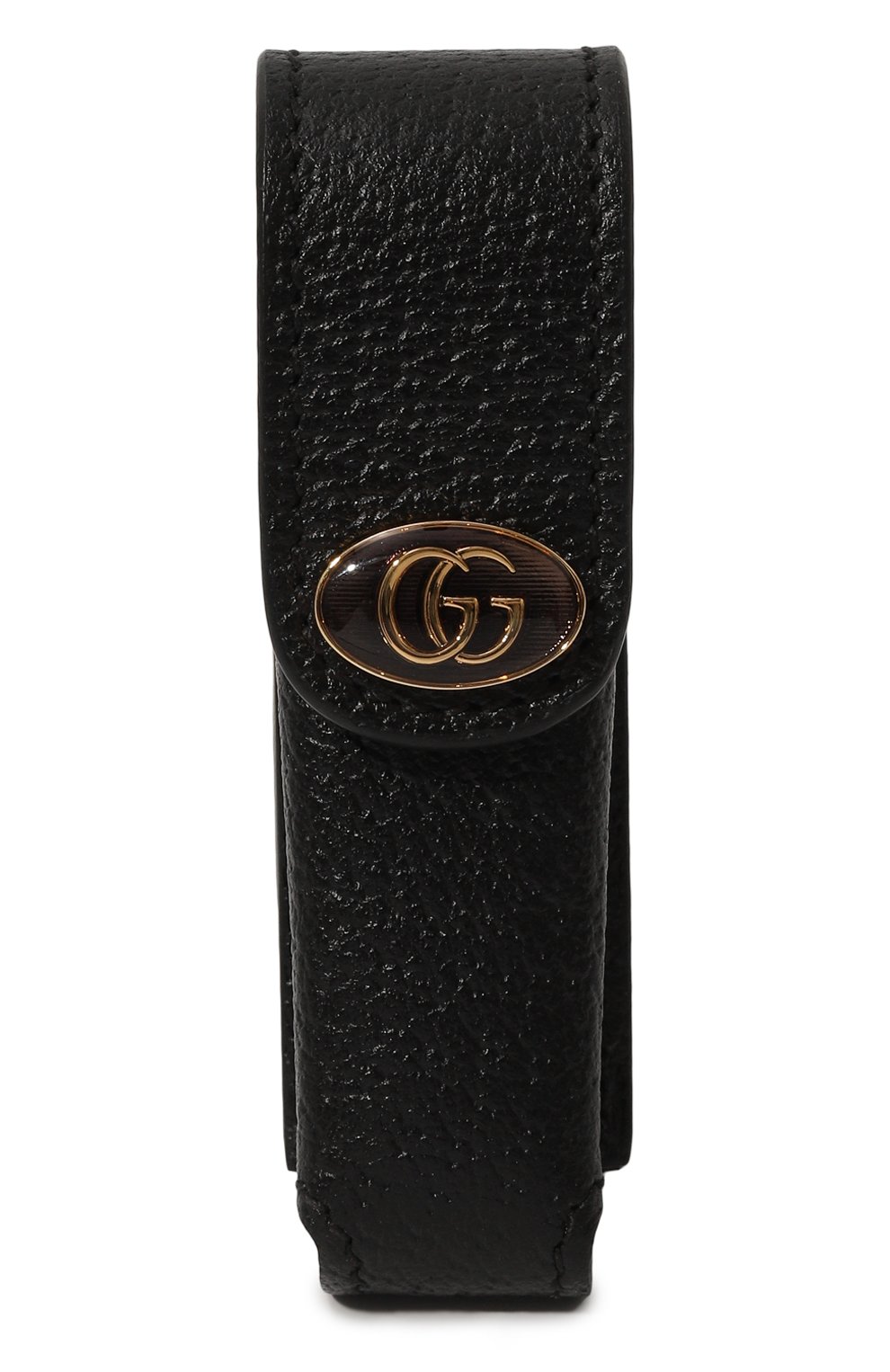 Кожаный футляр для помады GUCCI черного цвета по цене 36000 руб., арт. 615998 DJ2QS, фото 1 Кожаный футляр для помады GUCCI, арт. 615998 DJ2QS, фото 1