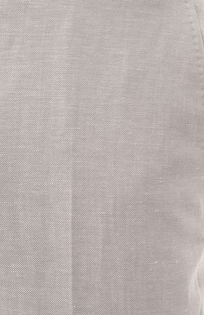 Брюки из шерсти и льна ZEGNA, арт. 718F06A7/75TB12, фото 5