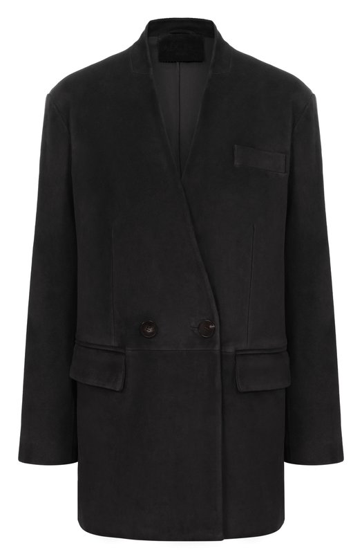 Замшевый жакет Addicted AS1004-1 Чёрный AS1004-1