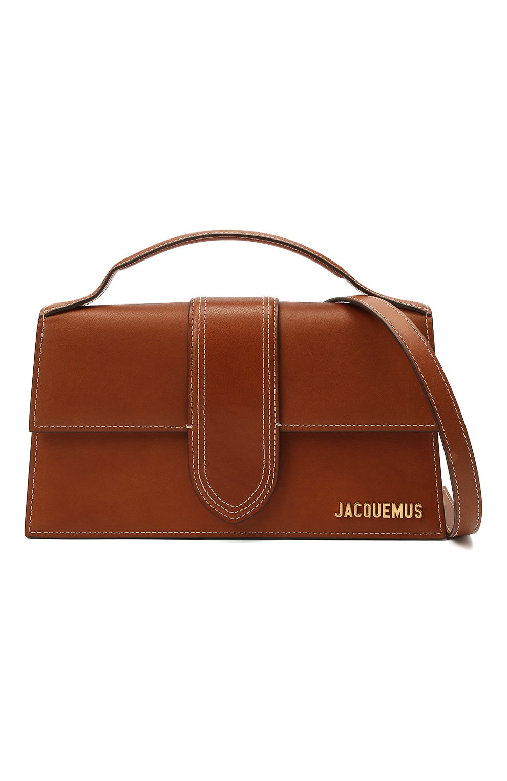 Сумка le bambino JACQUEMUS коричневого цвета по цене 66650 руб., арт. 211BA08/304820, фото 6 Сумка le bambino JACQUEMUS, арт. 211BA08/304820, фото 6