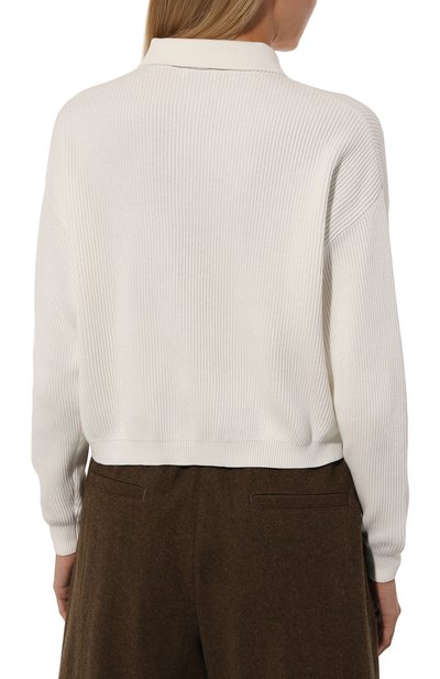 Хлопковое поло BRUNELLO CUCINELLI, арт. M19194705P, фото 4