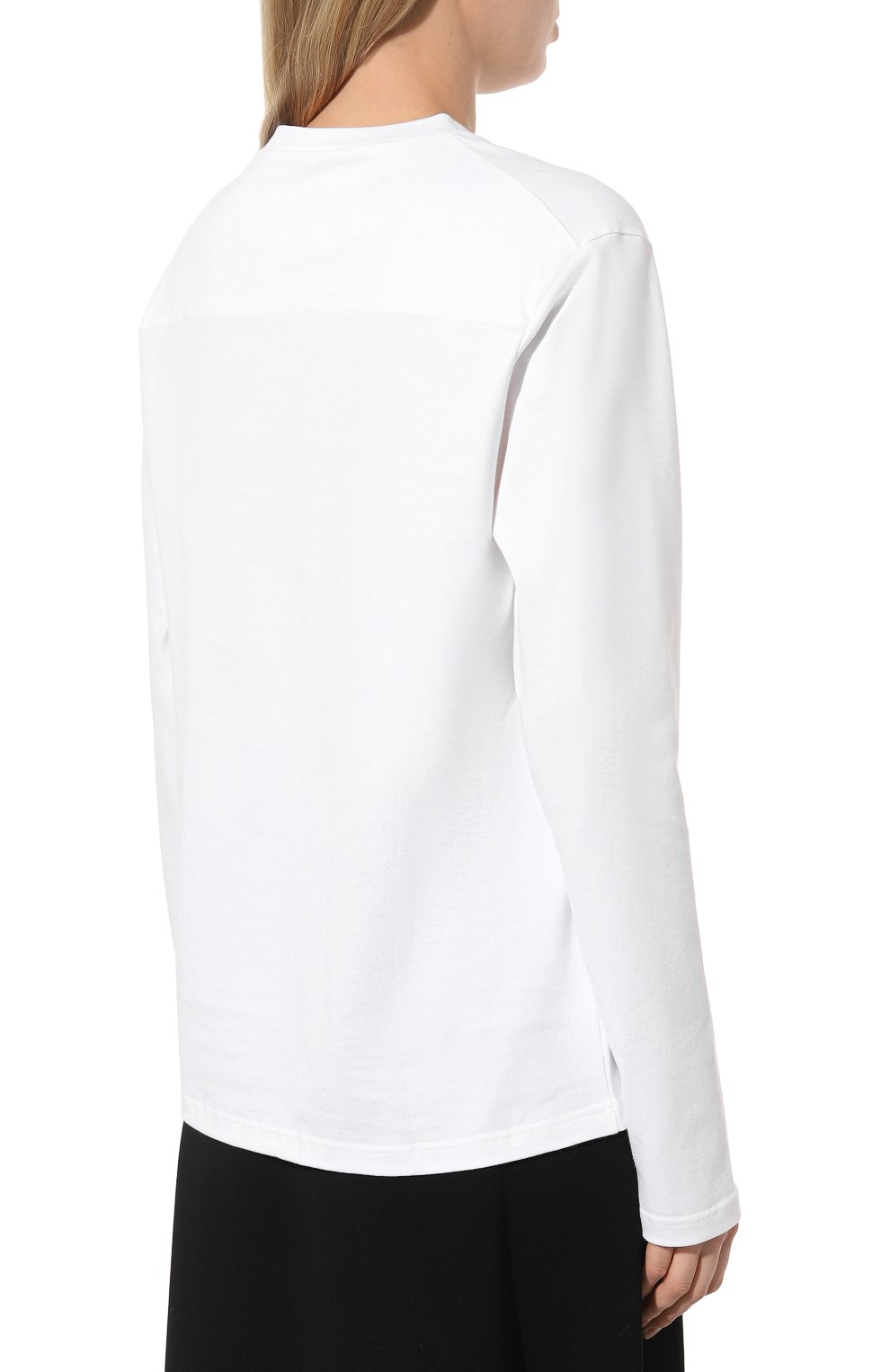 Хлопковый лонгслив JIL SANDER, арт. J02GC0110/J20073, фото 4