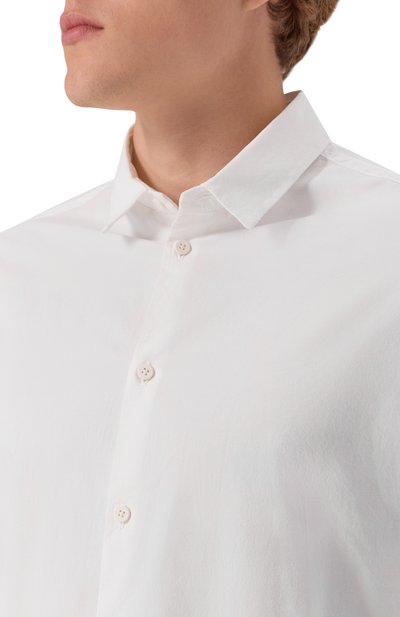 Хлопковая рубашка TRANSIT, арт. CFUTRBT290, фото 5