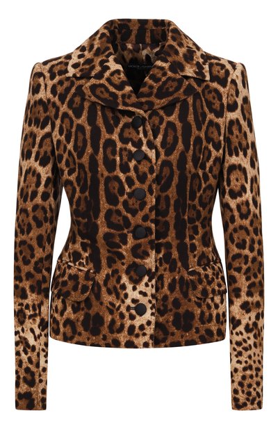Женский шерстяной жакет DOLCE & GABBANA, арт. F26AJT/FS2A3