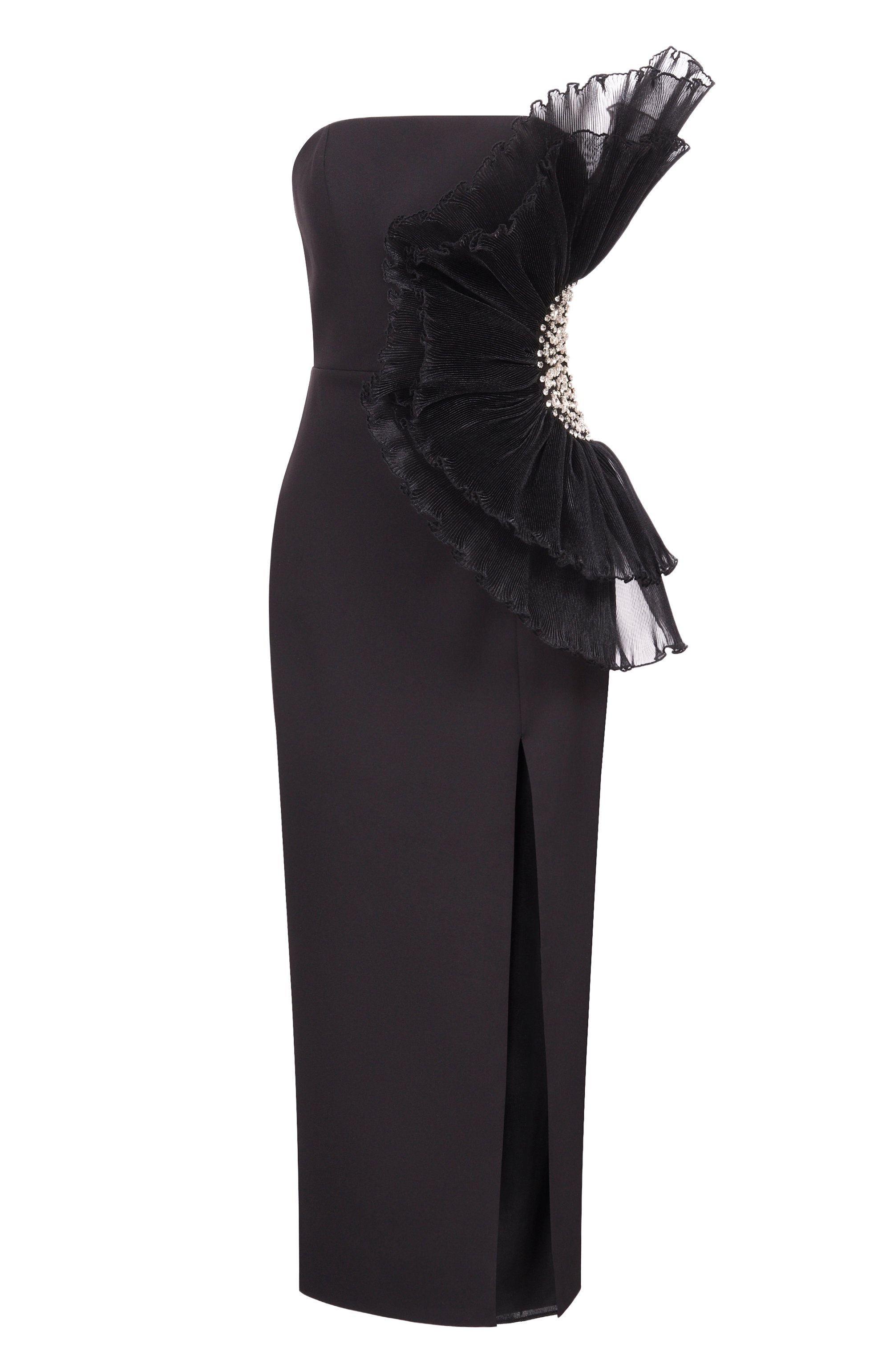 Платье с отделкой стразами SASHA KIM, арт. SK-00001767, фото 1