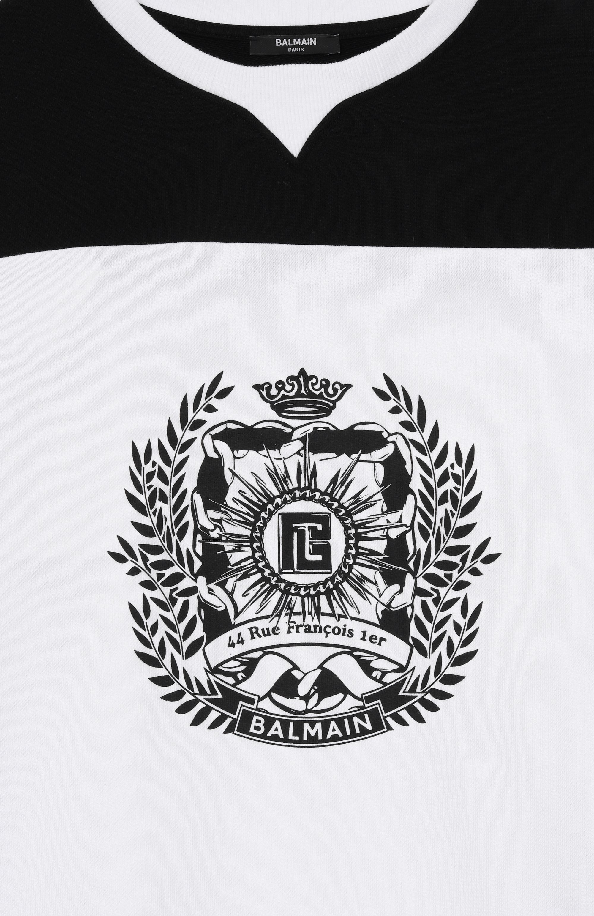 Хлопковый свитшот BALMAIN, арт. BY4P50, фото 3