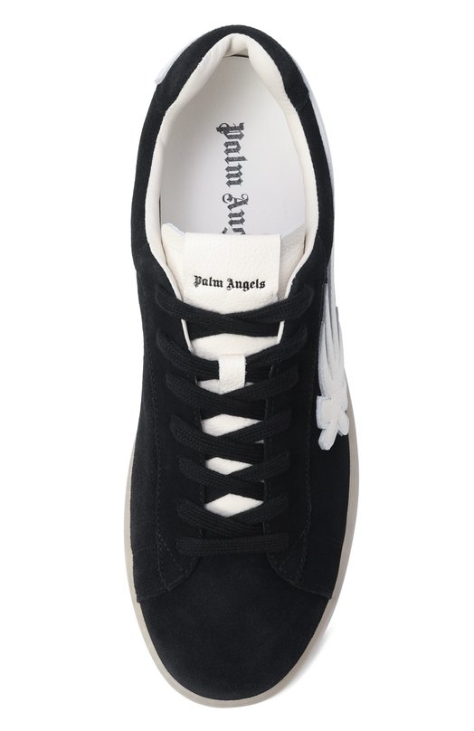 Замшевые кеды Palm Tennis Palm Angels PMIA111S26LEA001 Чёрный  PMIA111S26LEA001 Фото 5