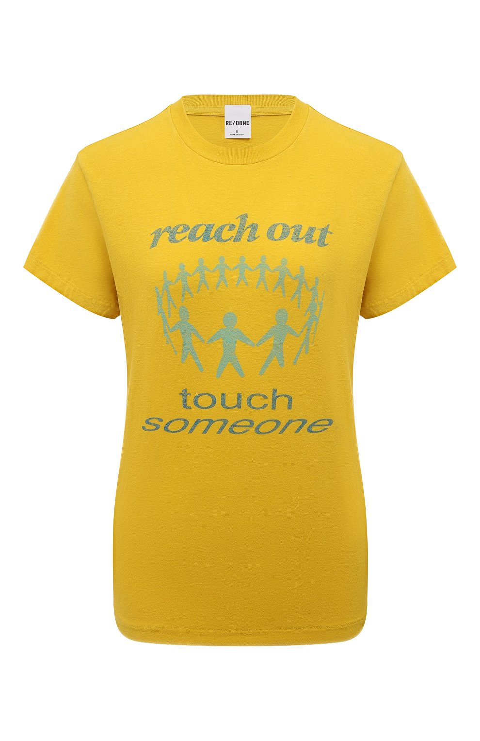 Хлопковая футболка RE/DONE, арт. 024-02W7LT004, фото 1