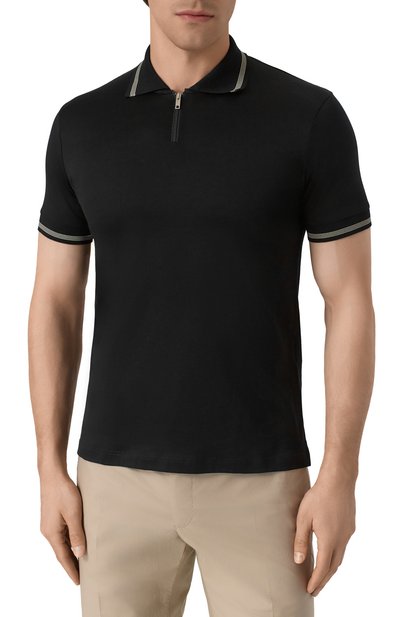 Хлопковое поло DANIELE FIESOLI, арт. SE1203, фото 3