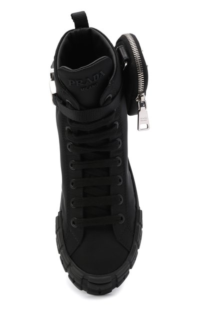 Текстильные кеды wheel PRADA, арт. 1T551M-1YFL-F0002-035, фото 4