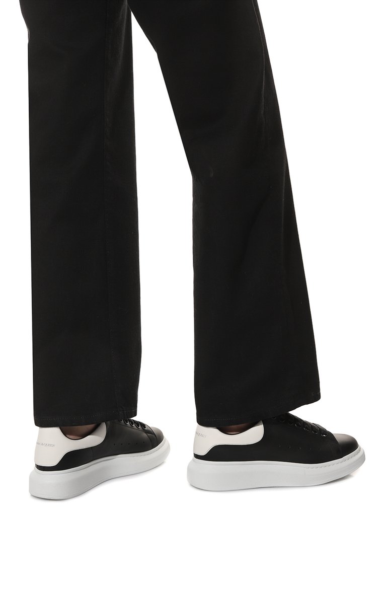 Кожаные кеды oversized ALEXANDER MCQUEEN, арт. 553770WHGP5, фото 1