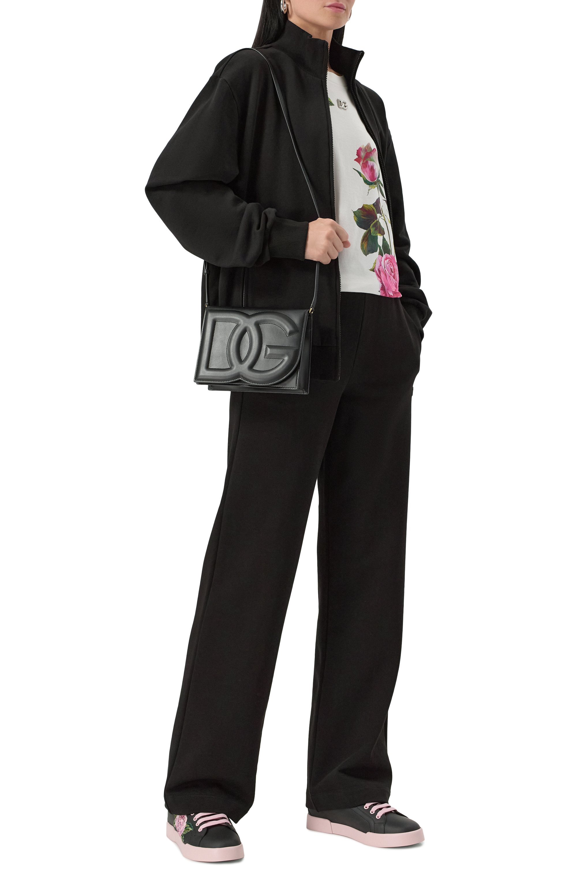 Кожаные кеды portofino light DOLCE & GABBANA, арт. CK2318/A6056, фото 2