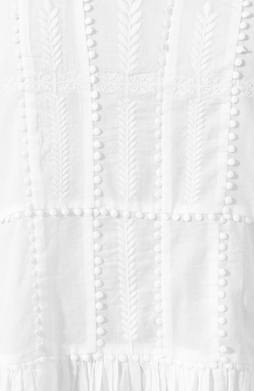 Хлопковое платье ISABEL MARANT ETOILE белого цвета по цене 30700 руб., арт. R01262-19P023E/AMELIE, фото 5 Хлопковое платье ISABEL MARANT ETOILE, арт. R01262-19P023E/AMELIE, фото 5