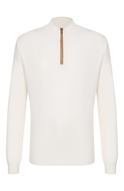 Кашемировый джемпер Zilli KZMN01M0320VNX200 Кремовый KZMN01M0320VNX200