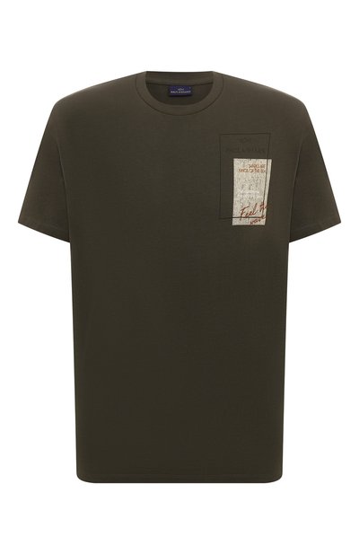 Мужская хлопковая футболка PAUL&SHARK, арт. 14311654