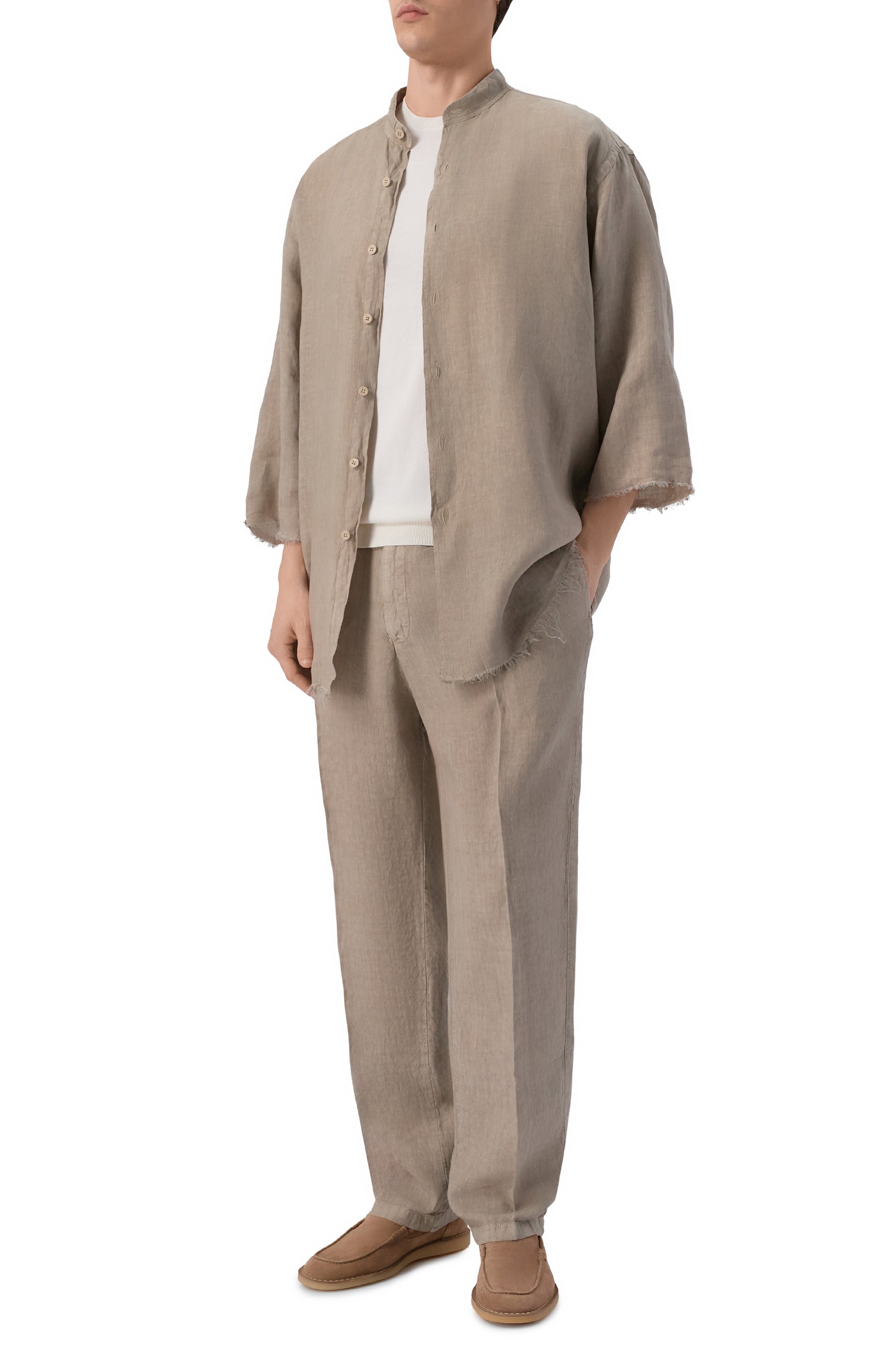 Льняные брюки INLINUM, арт. JEAN 19/TR0PEA, фото 2