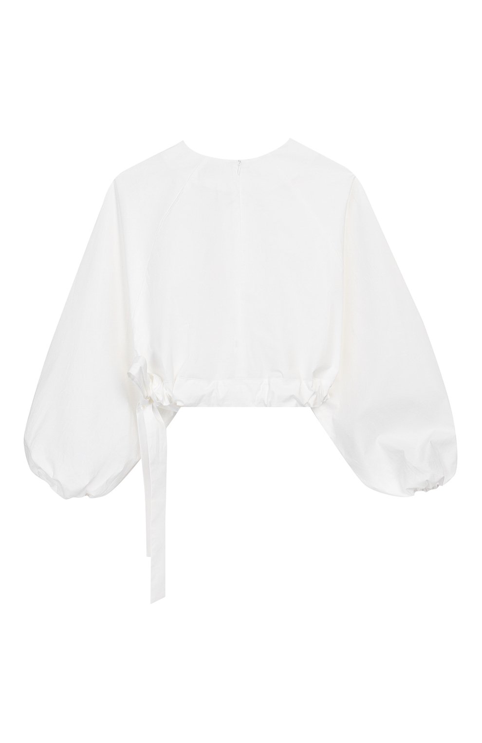 Хлопковая блузка UNLABEL белого цвета по цене 17600 руб., арт. DAISY-3/14-IN003/12A-16A, фото 2 Хлопковая блузка UNLABEL, арт. DAISY-3/14-IN003/12A-16A, фото 2