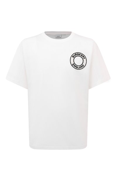 Хлопковая футболка BURBERRY, арт. 8057980, фото 1