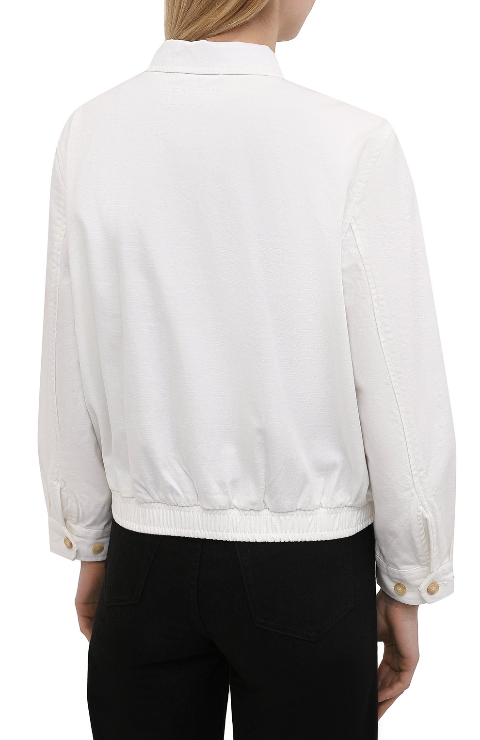 Джинсовая куртка POLO RALPH LAUREN белого цвета по цене 29950 руб., арт. 211797215, фото 4 Джинсовая куртка POLO RALPH LAUREN, арт. 211797215, фото 4