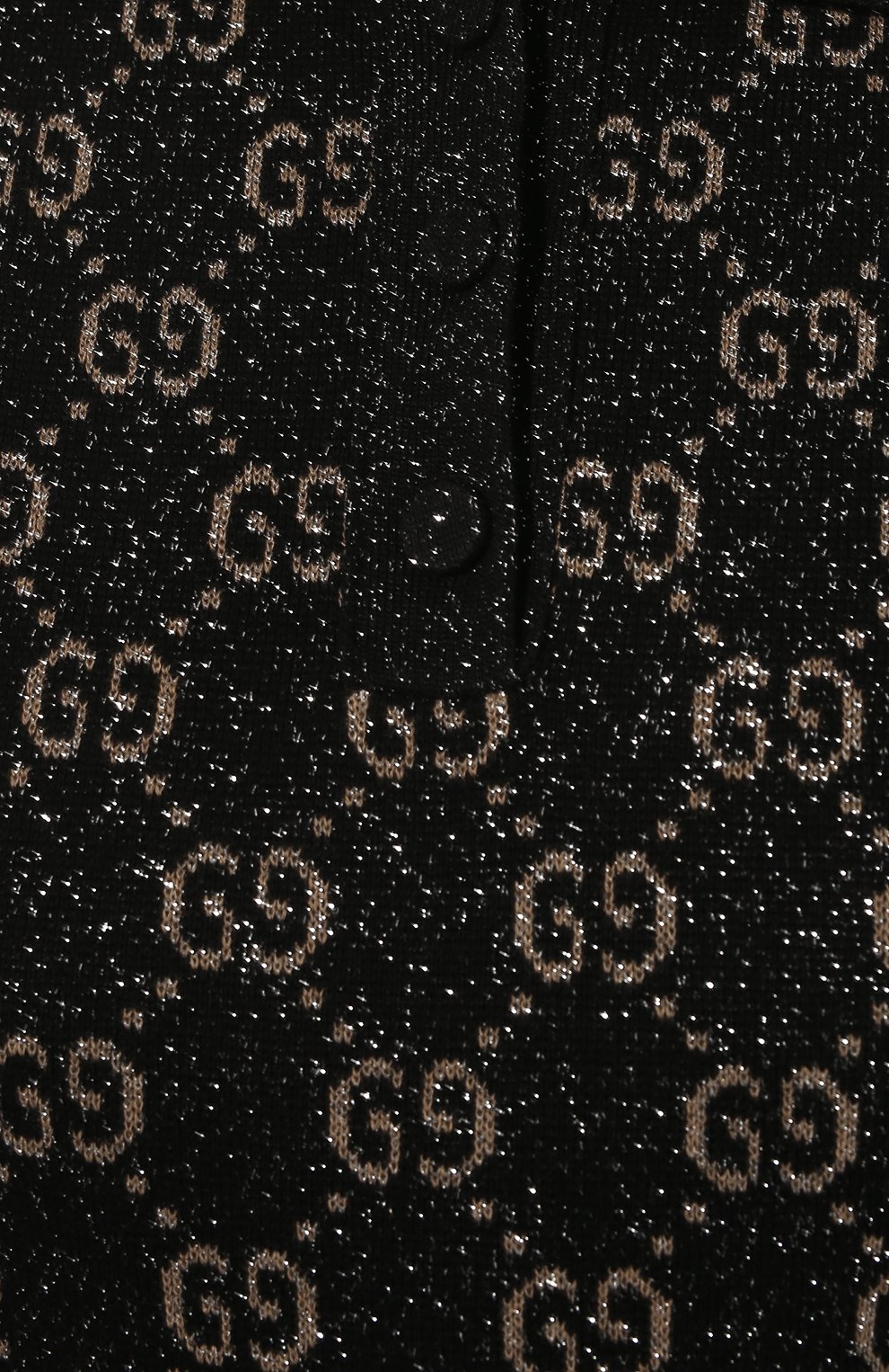 Хлопковое платье GUCCI черного цвета по цене 187200 руб., арт. 678437/XKB54, фото 5 Хлопковое платье GUCCI, арт. 678437/XKB54, фото 5