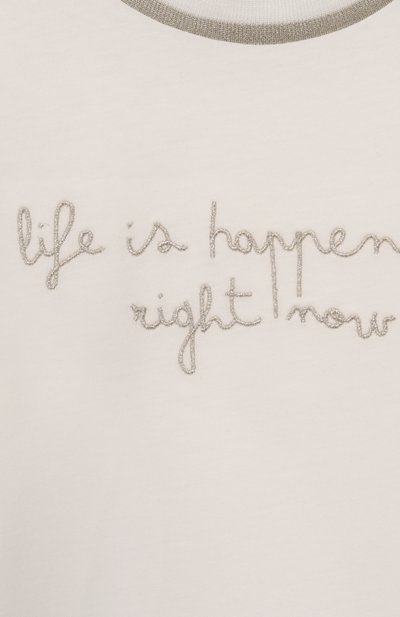 Хлопковая футболка ELEVENTY, арт. EX8A11/Z3119/6-8, фото 3