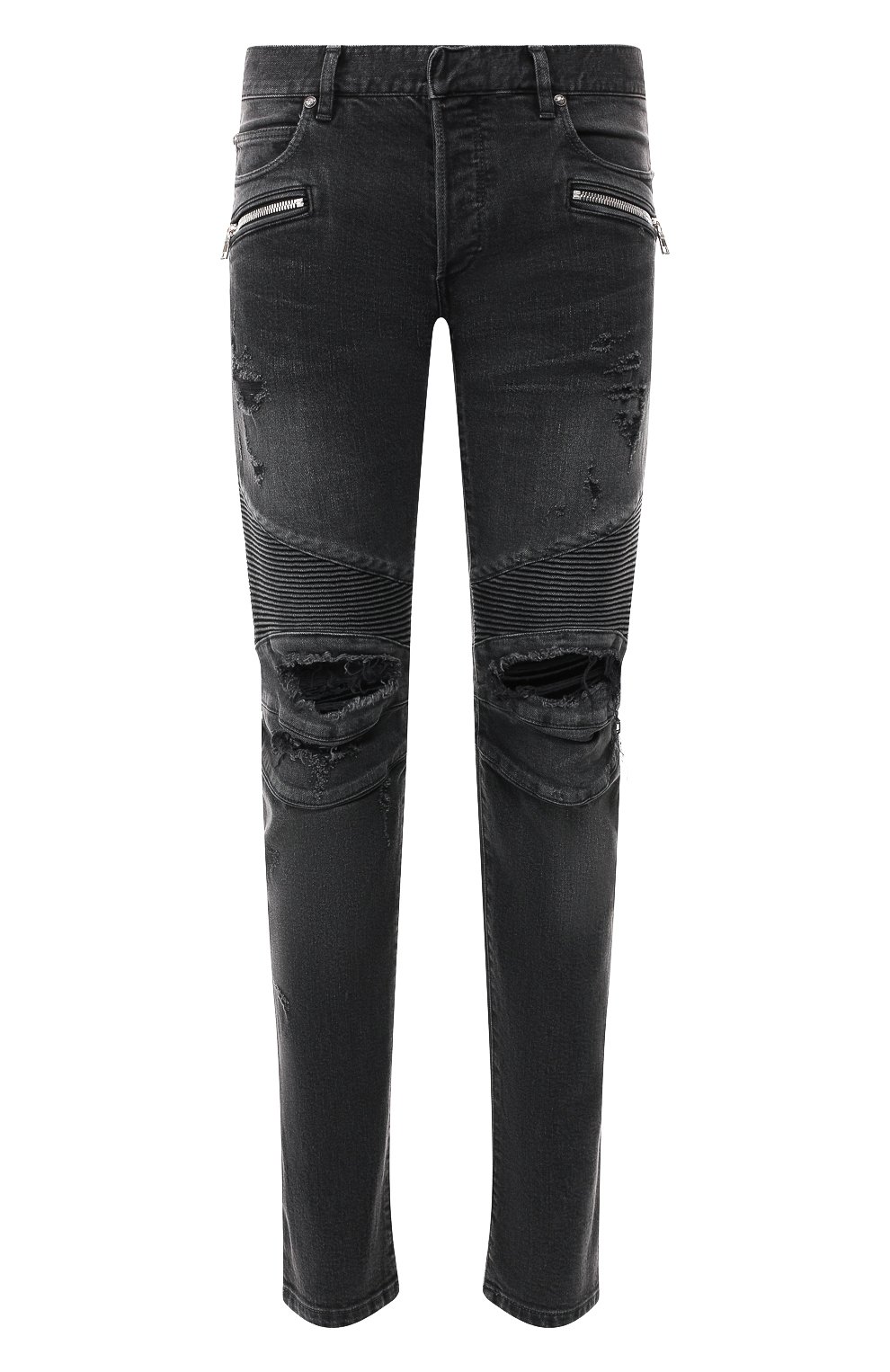 Джинсы с потертостями BALMAIN, арт. SH05336/Z160, фото 1
