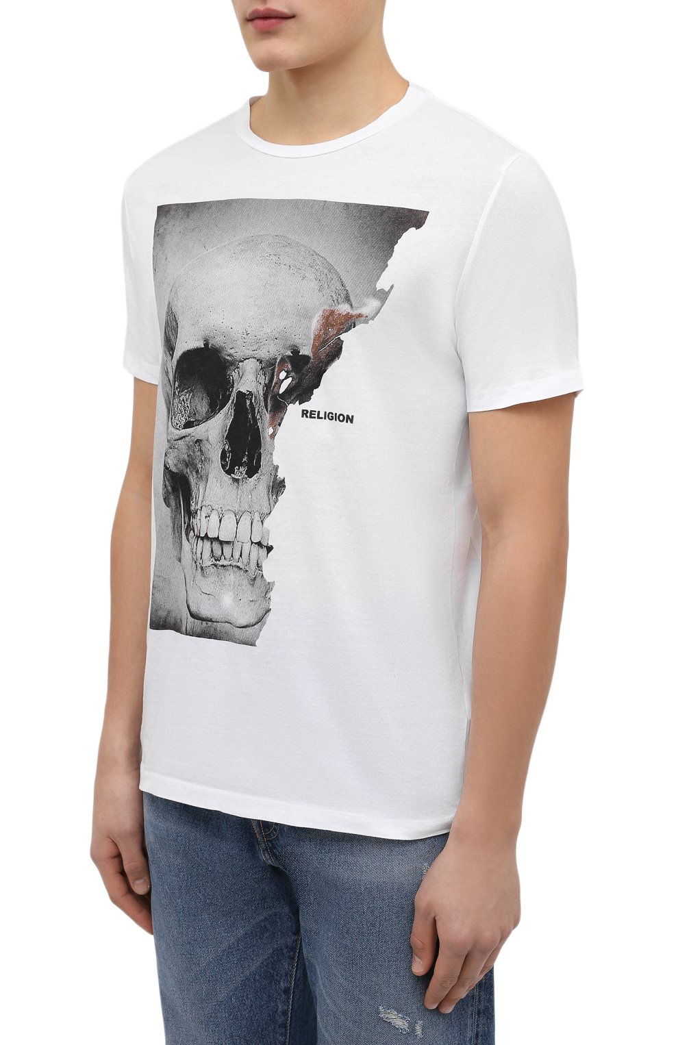 Хлопковая футболка RELIGION, арт. 31BBSN03, фото 3